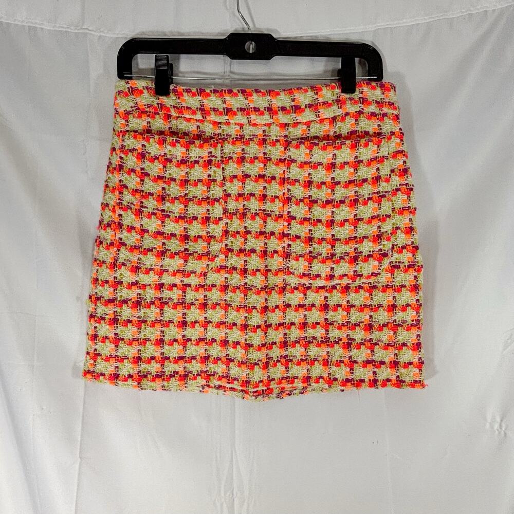 ASOS Multicolor Tweed Mini Skirt